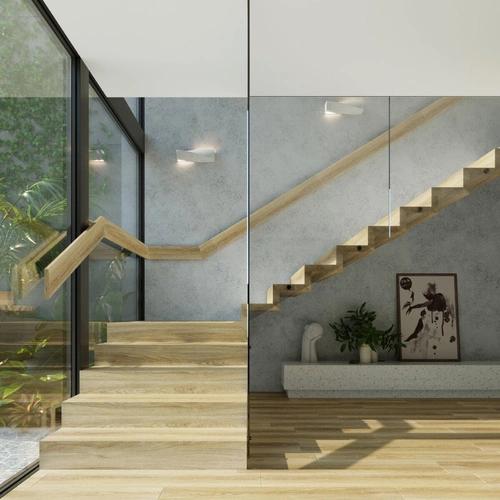 Nástěnné svítidlo Sigma cementové moderní šedé Sollux Lighting do obýváku a ložnice 42 cm