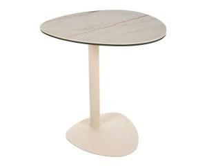 Stanton Intesi oválný konferenční stolek béžový kašmír moderní do obýváku