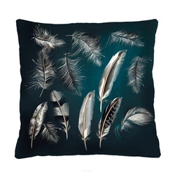 Sametový dekorační polštář LEVITATION antialergenní do obýváku a ložnice 40x40