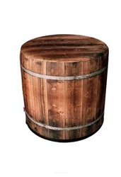 Okrúhlý taburet Gabbs Intesi multicolor moderní do obýváku a ložnice z filcu 40 cm