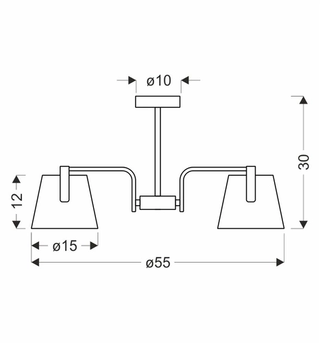 Závěsné svítidlo Amberg moderní žluté 3bodové do obýváku kuchyně nebo jídelny