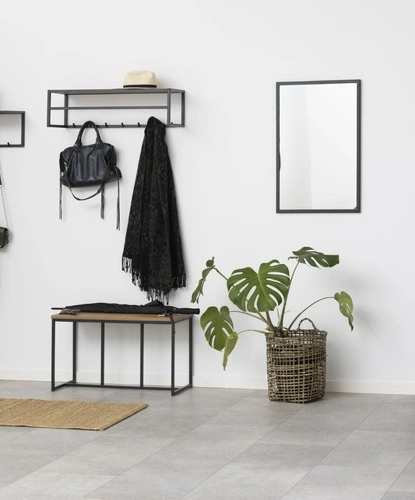 Dubová police/věšák Seaford       