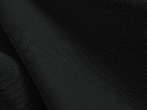 Černý sametový obdélníkový taburet Jodie do obýváku moderní modulární na nožkách 102x80