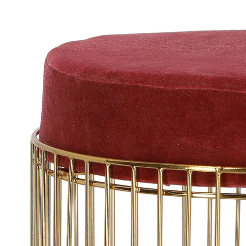 Pufa Cherrys Velvet bordó