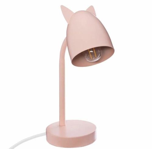Dětská stolní LED lampa Atmosphera Ears růžová, moderní s nastavitelným stínidlem