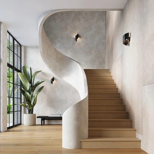 Nástěnné svítidlo TALASSA černé moderní kovové do obýváku a ložnice SOLLUX LIGHTING