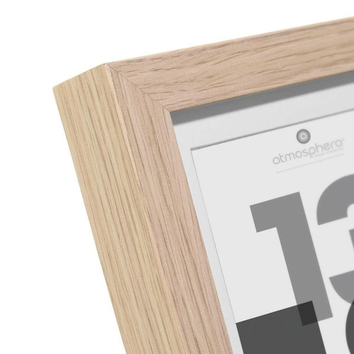 Dřevěný fotorámeček 13x18 Eva Atmosphera s paspartou na stěnu i stůl