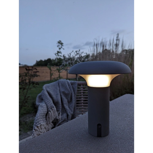 Zahradní lampa Ramsey šedá House Nordic IP44 LED USB moderní na terasu