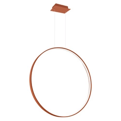 Závěsné LED svítidlo RIO 78 červené moderní nastavitelné nad jídelní stůl do obýváku kuchyně