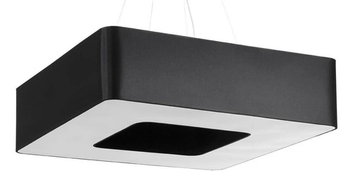 Moderní černý lustr URANO 80 stropní svítidlo do obýváku a jídelny 8ramenné