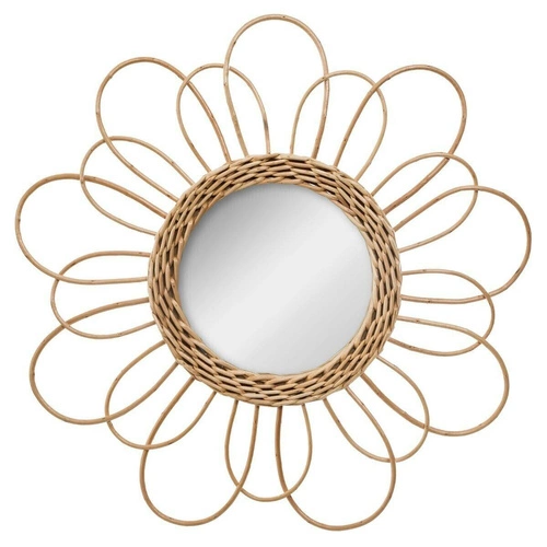 Slunečnicové boho zrcadlo 38cm