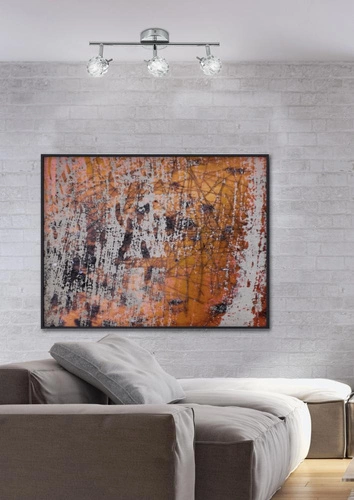 Moderní stropní svítidlo Bombola chrom 3bodové nastavitelné do obýváku a ložnice