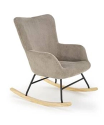 Houpací křeslo Donelia šedé