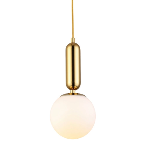 Závěsné svítidlo koule UNO zlatý lesk 20 cm moderní do obýváku Step into Design