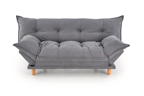 Rozkládací pohovka s funkcí spaní Judson šedá skandinávská do obýváku a studentského pokoje