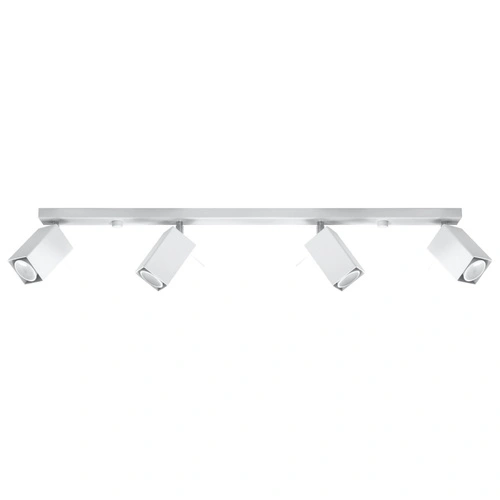 Stropní svítidlo MERIDA bílá moderní kovová 4xGU10 do obýváku kuchyně a jídelny