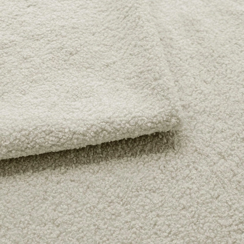 Rohová rozkládací pohovka Hobro levá bílá moderní do obýváku s úložným prostorem Intesi