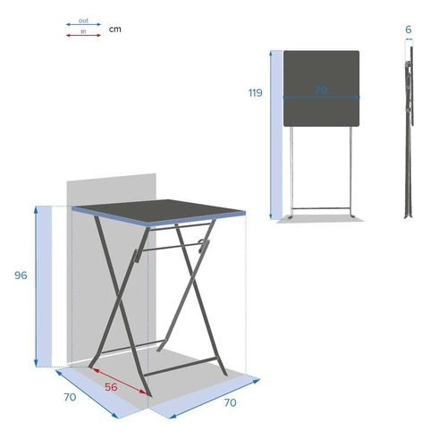 Barový stůl Greensboro shay