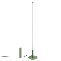 TRANG moderní LED stojací lampa do obývacího pokoje šalvějová 3000K