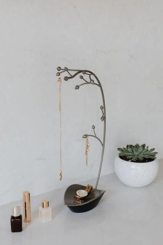 Organizér na šperky Orchid šedý