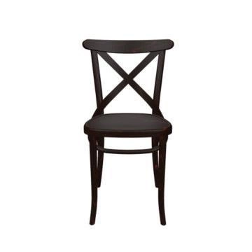 Dřevěná jídelní židle Fameg A-8810/2 hnědá buková moderní rustikální