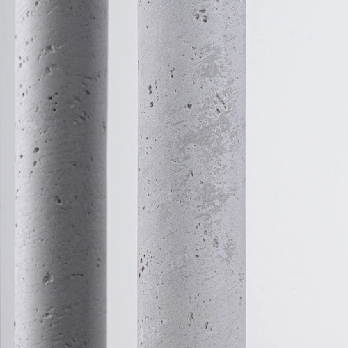 Betonové závěsné svítidlo Pastelo 5P šedé moderní do obýváku a jídelny SOLLUX LIGHTING