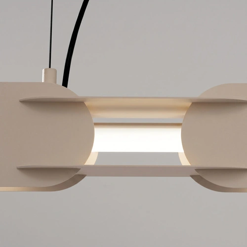 Závěsné svítidlo CHAIN 158 LED taupe moderní nad ostrůvek