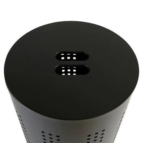 Koš na prádlo Glass 45l černý