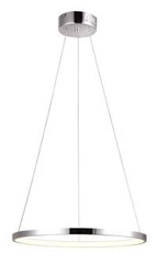 Závěsné LED svítidlo Lune 30 chrom nastavitelné moderní do obýváku, jídelny nebo kuchyně