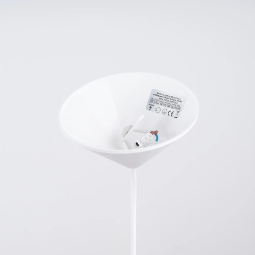 Závěsné svítidlo GINA bílá moderní nad stůl do obýváku a jídelny 38 cm SOLLUX LIGHTING