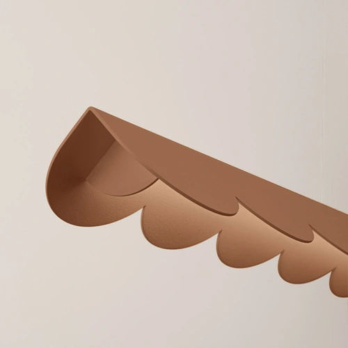 Závěsné svítidlo BISCUIT mocca LED nad stůl moderní 131 cm