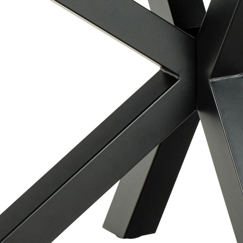 Jídelní stůl Heaven 200 cm šedá keramická deska moderní loft Actona černé nohy