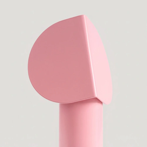 BISCUIT moderní LED stolní lampička růžová do pracovny