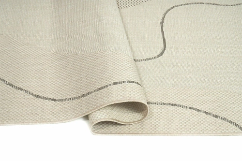 Venkovní koberec Musa 160x230 béžový moderní snadno čistitelný na terasu Carpet Decor