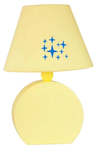 Ofelia stolní lampa # # gab. mdf lampa 1x40W E14 žlutá