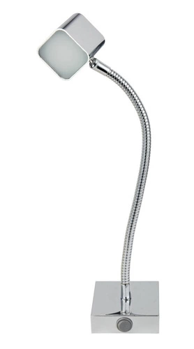 Nástěnné LED svítidlo Forma chrom moderní nastavitelná na čtení a do ložnice CANDELLUX