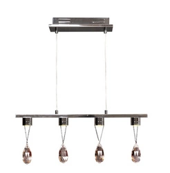 Prisma 4x3W LED chromovaná závěsná lampa