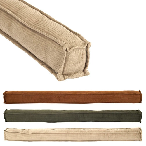 Intesi Abby zarážka na dveře z manšestru pod dveře terakota 80 cm