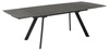 Rozkládací jídelní stůl Blackburn 160–240 cm černý keramický moderní Actona