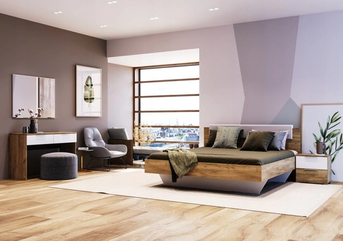 Toaletní potřeby Tissa dub řemeslník/bílý lesk