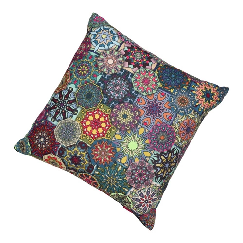 Dekorační sametový polštář Valencia 40x40 s potiskem antialergický do obýváku