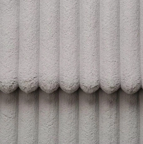 Rohová manšestrová rozkládací pohovka do obýváku pravá šedá moderní Intesi