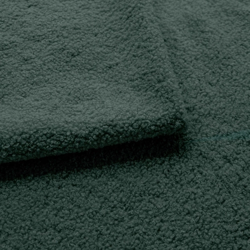 Rozkládací pohovka pro 3 osoby Hobro zelená s úložným prostorem a funkcí spaní do obýváku