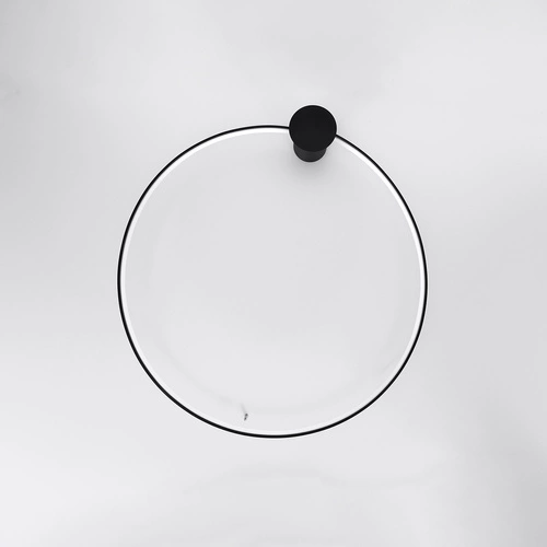 Stropní LED svítidlo RIO 110 černé moderní kulaté do obýváku kuchyně ložnice Thoro