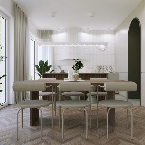 Závěsné svítidlo BISCUIT 100 taupe LED nad stůl moderní 4000K