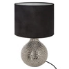 Lampa Mozo černá/stříbrná