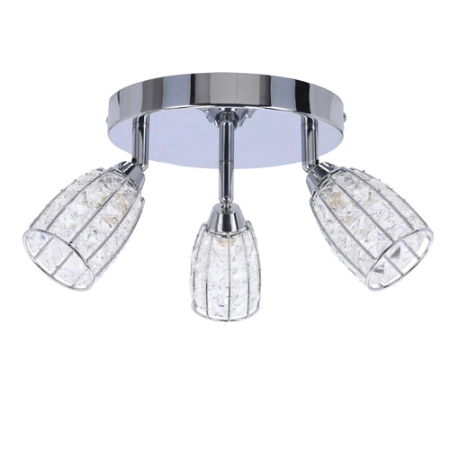 Stropní svítidlo Shiba stropní svítidlo chrom 3x15W G9 čirý difuzor