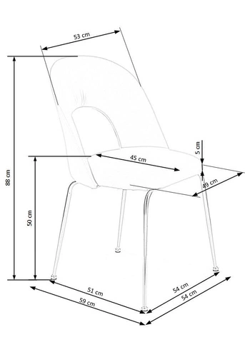 Čalouněná sametová židle Solin černá se zlatými nohami glamour do jídelny a obývacího pokoje Intesi
