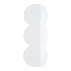 Nástěnné svítidlo BISCUIT bílé moderní do obývacího pokoje a ložnice