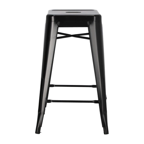 Barová stolička Paris 66 cm kovová bez opěradla personalizovaná moderní do kuchyně a k ostrůvku D2.DESIGN